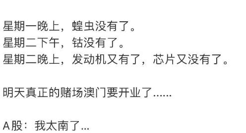 蝗災(zāi)、航發(fā)、鈷電池劇情紛紛反轉(zhuǎn) 相關(guān)概念股頻繁經(jīng)歷過(guò)山車(chē)
